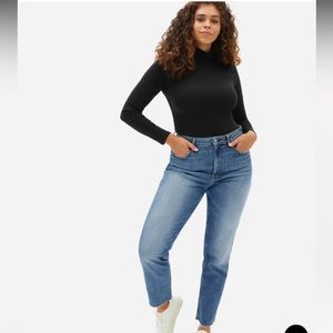 Everlane curvy cheeky jeans